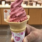 梅の里会館 - 梅のソフトクリーム