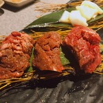 Kuroge Wagyu Yakiniku Shabushabu Sukiyaki Zen Nanba Ten - ハラミステーキ