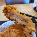 どんどん庵 - かつカレー丼