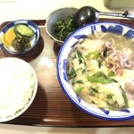 いよや食堂 - 他人うどん定食 650yen