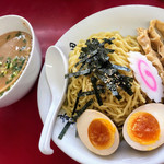 Hiwada Seimenjo Hon Ten - 特製醤油煮玉子つけ麺＠830円