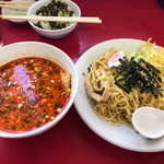 Hiwada Seimenjo Hon Ten - 辛みそつけ麺＠930円