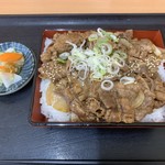 おべんとうのヒライ - 特盛 牛カルビ焼肉重です。(2019年9月)