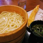 Marugame Seimen Kurashiki Sasaoki Ten - 釜揚げうどん得250円 ジャンボカニカマ170円