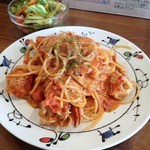 OSSa - 【ランチ】渡り蟹のトマトクリームパスタ