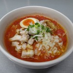 麺家 幸乃鶏 - 期間限定　完熟トマトそば　858円