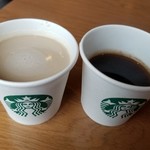 Starbucks Coffee Ichinoseki Ten - プレスコーヒーをいただく