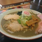 津軽煮干中華蕎麦 サムライブギー - 若いヤンチャな上司の塩豚チャーシュートッピングの素晴らしさ(*´﹃｀*)ｿｯﾁﾓ ﾀﾍﾞﾀｲ