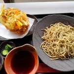 Nakachi Teuchi Soba MARU Ichi - かき揚げ蕎麦セット