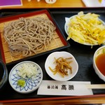 Kyosenan Takase - かき揚げ蕎麦　８００円