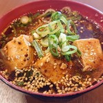 Mame no Hatake Pieri Moriyama Ten - ラーメン＋麻婆豆腐