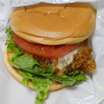 Mos Burger Sendai Nishi Taga Ten - 江部店七味マヨバーガー445円(税別）