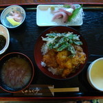 Sharaku Tei - マンボウ天丼定食￥1575