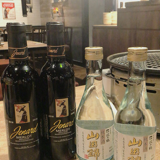 赤ワイン日本酒ボトルプレゼント