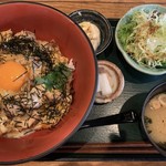 炭旬 - 親子丼セット