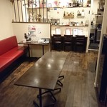 Bistro St.Anna - 団体の場合は立食がオススメ！色々な方とお話ができるというところが、1番のお勧めポイントです！立食と言っても15名程の着席スペースもございます。団体ご利用のお客様はご検討下さい。18名様から承らさせて頂きます。