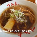 Sumire Nakano Shimahonten - ミニ醤油ラーメン 味濃いめ