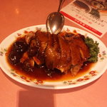 菜香新館 - 鶏の梅肉ソース