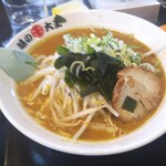 Aji no Daiou Sohon Ten - 元祖カレーラーメン(８５０円)