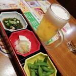 夢庵 - ちょい飲みセット