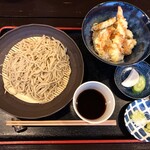 手打ち蕎麦 蔵山 - おそばと小天盛丼1350