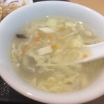 中華四川料理 御縁 - トロみの玉子スープ