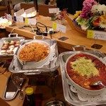 Itoen Hotel Bekkan - バイキング会場の１部