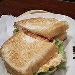 Doutor Coffee Shop Shinsaibashi 1 Chome Ten - ハム玉子トースト