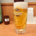 日高屋 - 2019年11月　生ビール