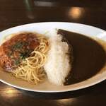 Coffee Ten Mame no Ki - コンビカレーのミートスパ1030円です