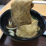 手打ちうどん 大八 - 小うどんなんかじゃなく、きっちり１人前、ジューシーで大きなお揚げさんが２枚も！（２０１９．１２．５）