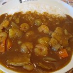 CoCo Ichiban Ya Izumichuo Eki Ten - グランマカレー・エビ煮込みトッピング