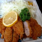 とんかつ専門やわら - ひれかつ上 定食　1,540円