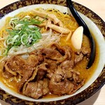 Kanazawa Miso Ramen Shinsen Fabore Toyama Ten - 炙り肉味噌ラーメン880円+大盛100円