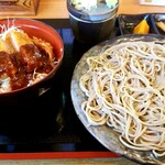 Teuchi Soba Itou - もり蕎麦＆ミニソースかつ丼