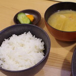 とんかつ 都 - 上ロースかつ定食