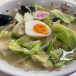 浙江亭 - 五目ラーメン750円