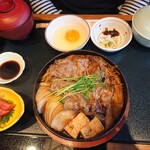 木曽路 - すき焼き御膳(国産牛ﾛｰｽ)(2,000円)