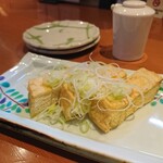 食楽庵 鼎 - 栃尾油揚げ（ハーフ）