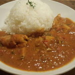 BENAMART - チキンとトマトの野菜カレー　９５０円　＋　ライス大盛　１００円