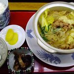 八千代寿司 - ランチ　がんがん鍋セット800円