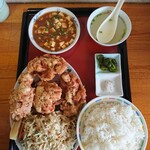 Chuka Hanten Manchuria - 唐揚げ定食