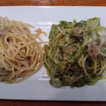 Trattoria Ammazza - 本日の生パスタ２種盛り合わせ