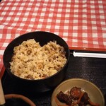 Sanbandokoro Shikoku Udon - かやくご飯