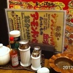 カフェドムッシュ - 2012.4.8(日)19時半訪問 リリケン様から伺い、長年のブックマーク、やっと＼(^o^)／ ムッシュセット950円