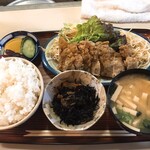 いよや食堂 - チキンソテー定食　650円