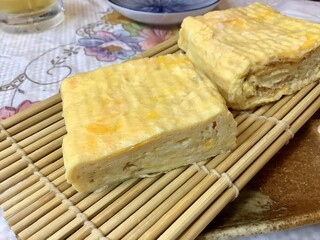 Kisha Poppo - 【出し巻き玉子焼き 500円】味付けは甘め