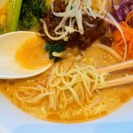 T's Tantan Naritakuko Dai2 Taminaru Ten - 麺アップ