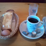 Komeda Coffee Ten Ibiono Ten - モーニング 380円
                        