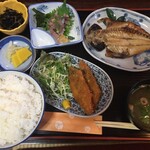 Takaya - 鯵定食（￥1100）